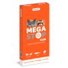 Megastop Ultra spot-on for cats and ferrets up to 4 kg, 4 pipettes of 0,5 ml