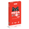 Megastop Ultra spot-on for dogs up to 4 kg, 4 pipettes of 0,5 ml