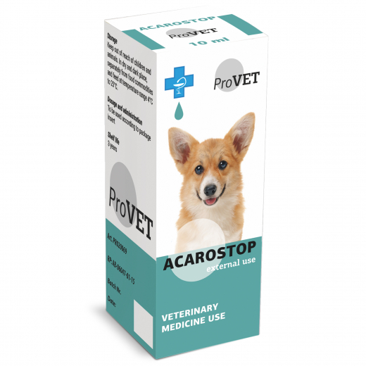 Acarostop ear drops 10 ml
