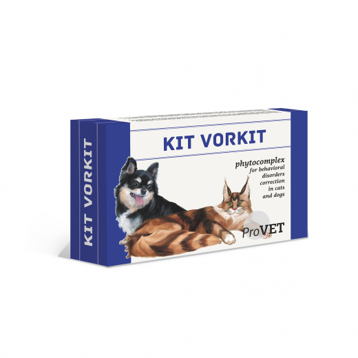 Kit Vorkit Phytocomplex for behavior correction in cats and dogs 20 ml