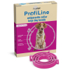 ProfiLine antiparasite collar for large dog breeds, 70 cm (fuchsia)