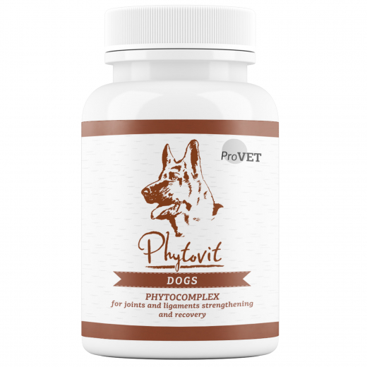 Phytovit phytocomplex for strengthening and restore of joints and ligaments for dogs, 100 tabs