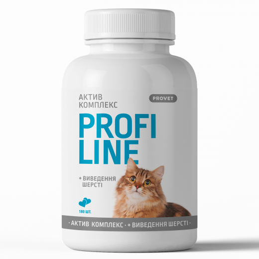 Profiline Active complex + coat extraction for cats 180 tabs