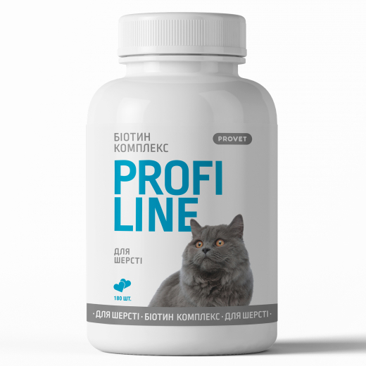 Profiline Biotin complex for coat cats 180 tabs