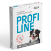 PROFILINE antiparasite collar for large dog breeds, 70 cm, coral