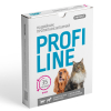 ProfiLine antiparasite collar for cats and small dog breeds, 35 cm (fuchsia)
