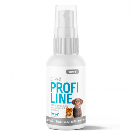 PROFILINE flea and tick spray, 30 ml