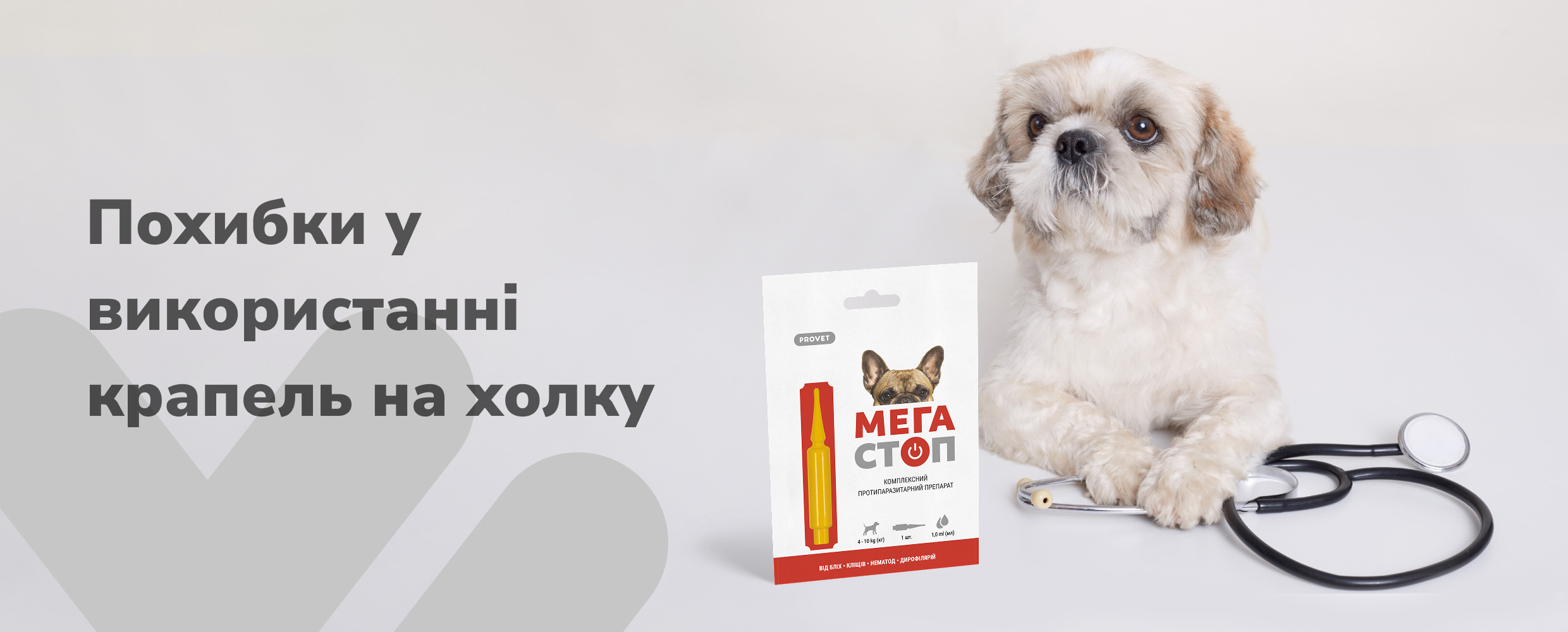 Поради ветеринара: Похибки у використанні крапель на холку
